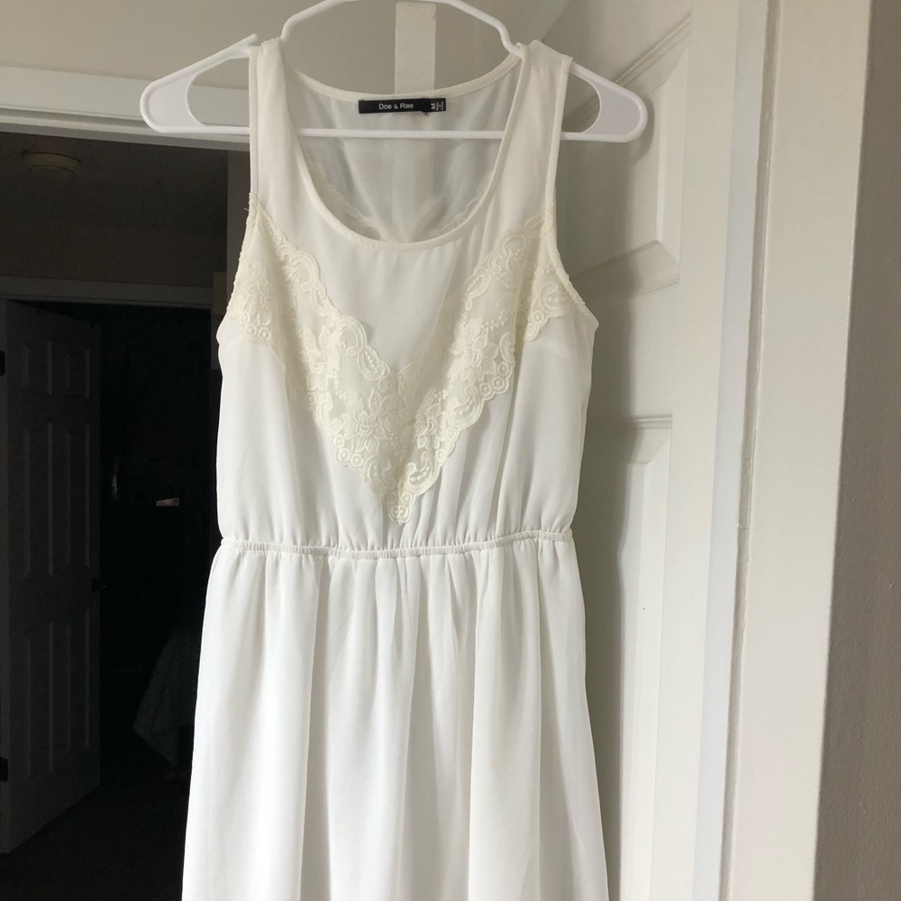 White Dress perfect for bridal shower!